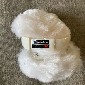 3M Thinsulate White Ear Muffs
